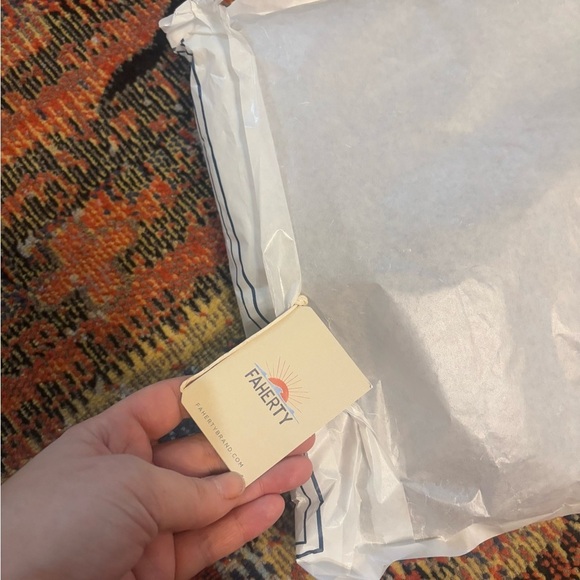 Faherty STRETCH CORD WESTERN SHIRT! BRAND NEW W TAGS!!!! - Picture 6 of 6